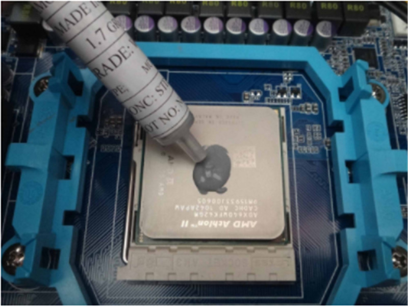 Thermal conductive silica gel